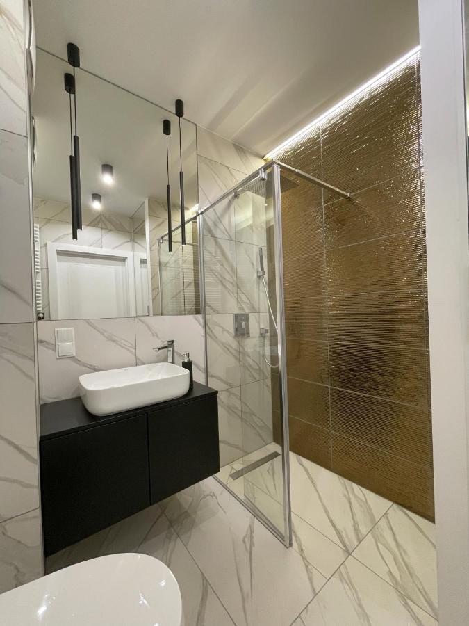 Apartament Nadmotlawie 92 Sauna Fitness 格但斯克 外观 照片
