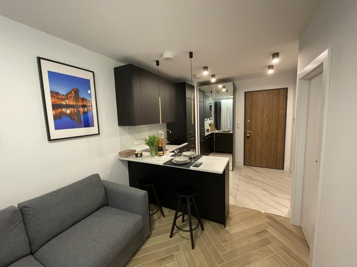 Apartament Nadmotlawie 92 Sauna Fitness 格但斯克 外观 照片