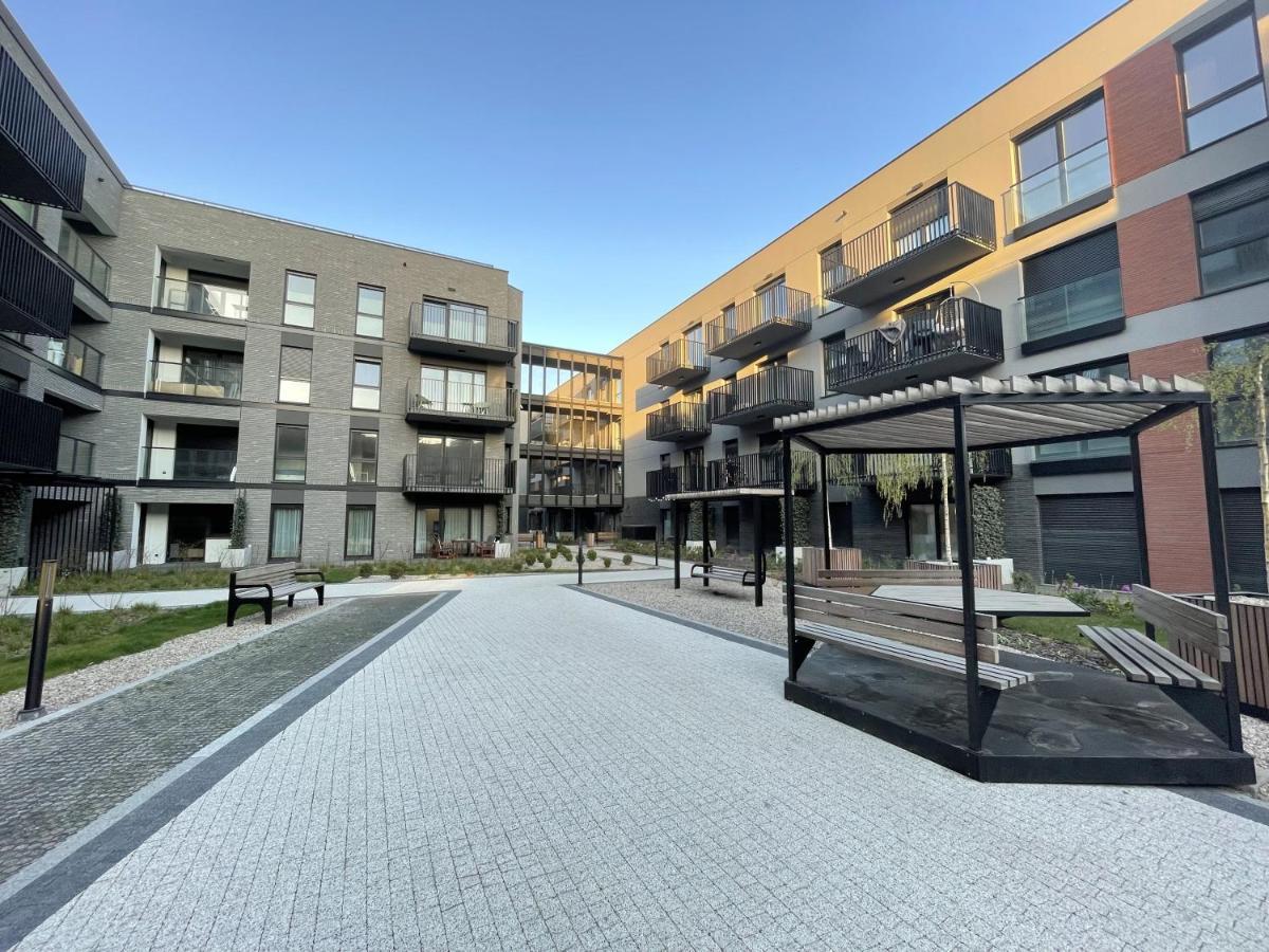 Apartament Nadmotlawie 92 Sauna Fitness 格但斯克 外观 照片