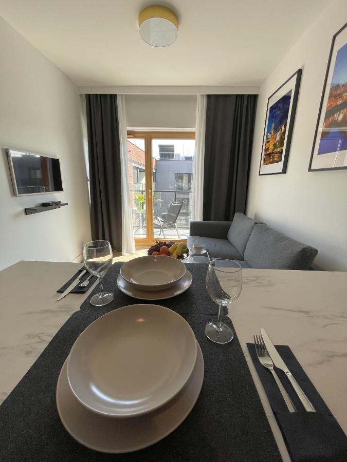 Apartament Nadmotlawie 92 Sauna Fitness 格但斯克 外观 照片