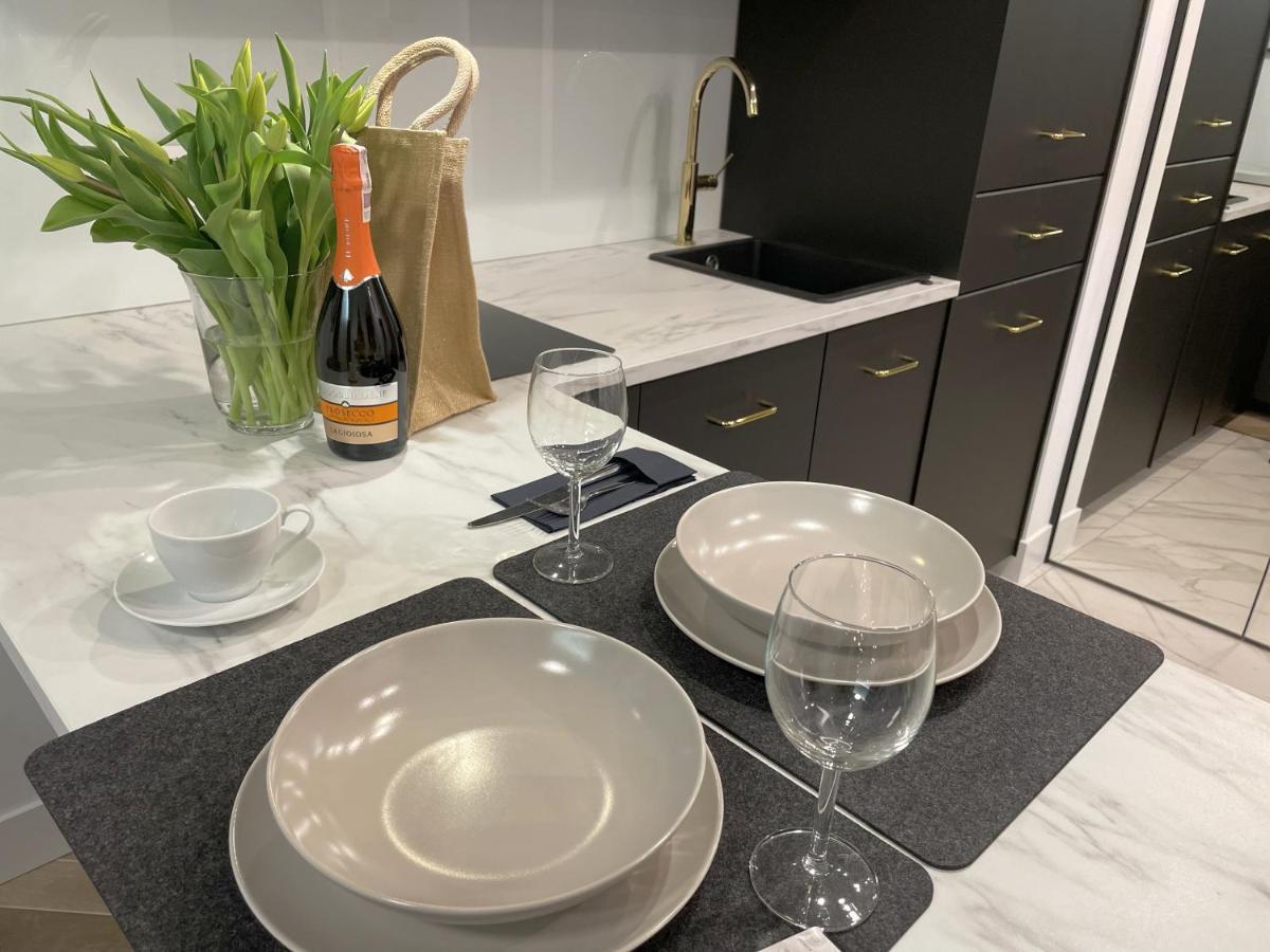 Apartament Nadmotlawie 92 Sauna Fitness 格但斯克 外观 照片