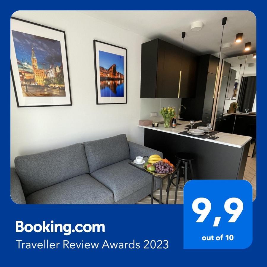 Apartament Nadmotlawie 92 Sauna Fitness 格但斯克 外观 照片
